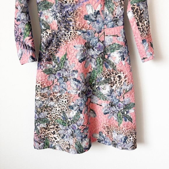 Iten Klairie Floral Animal Print Dress - Picture 3 of 10